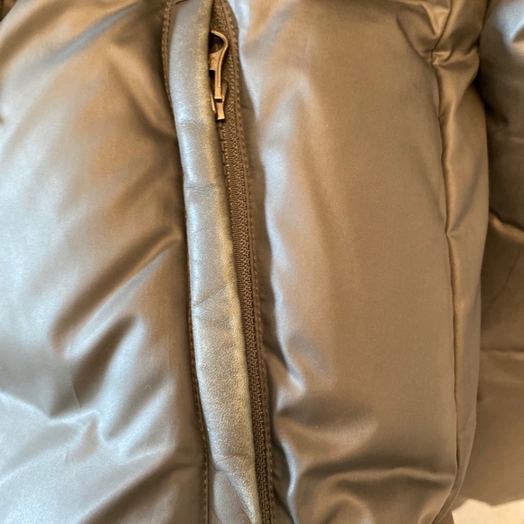 Mackage Down Fur Jacket Coat Gray Small - Picture 7 of 16